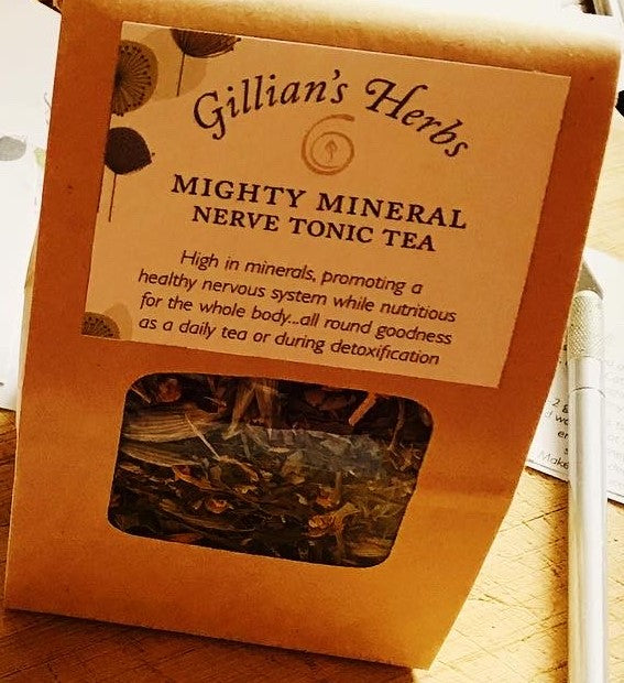 Mighty Mineral Nerve Tonic Tea (50 gr/1.75 oz or 100 gr/3.5 oz)